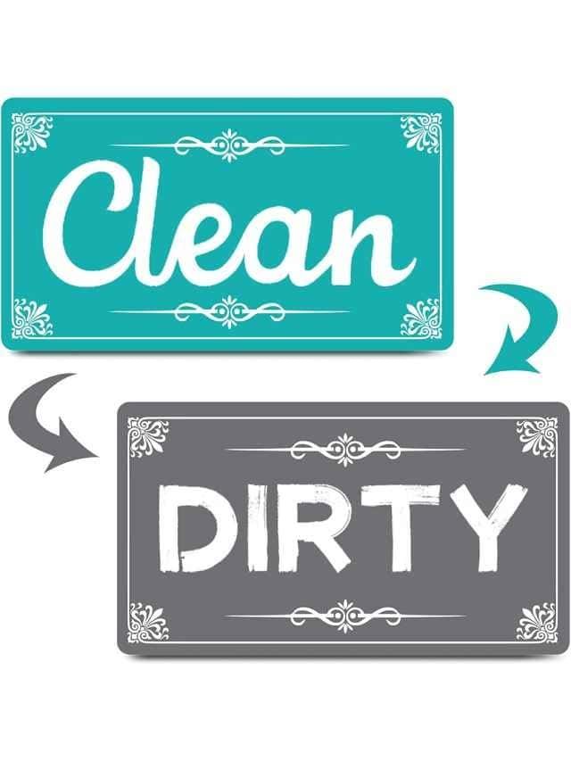 Clean Dirty Dishwasher Sign😄🤩😃